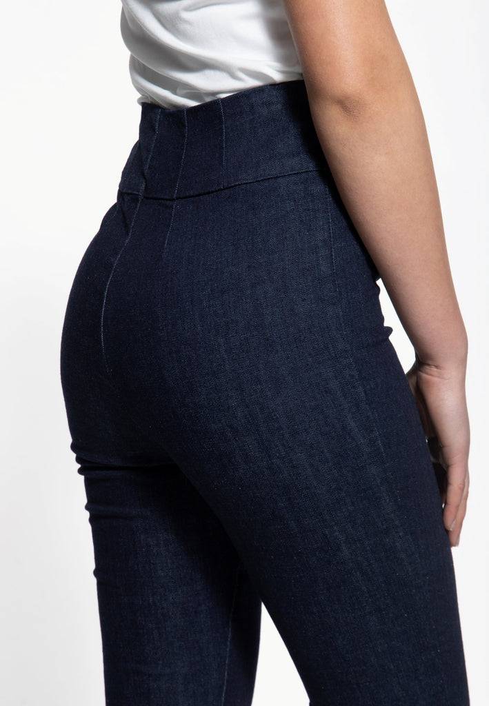 Queen Kerosin High Waist Jeanshose Kostenloser Versand