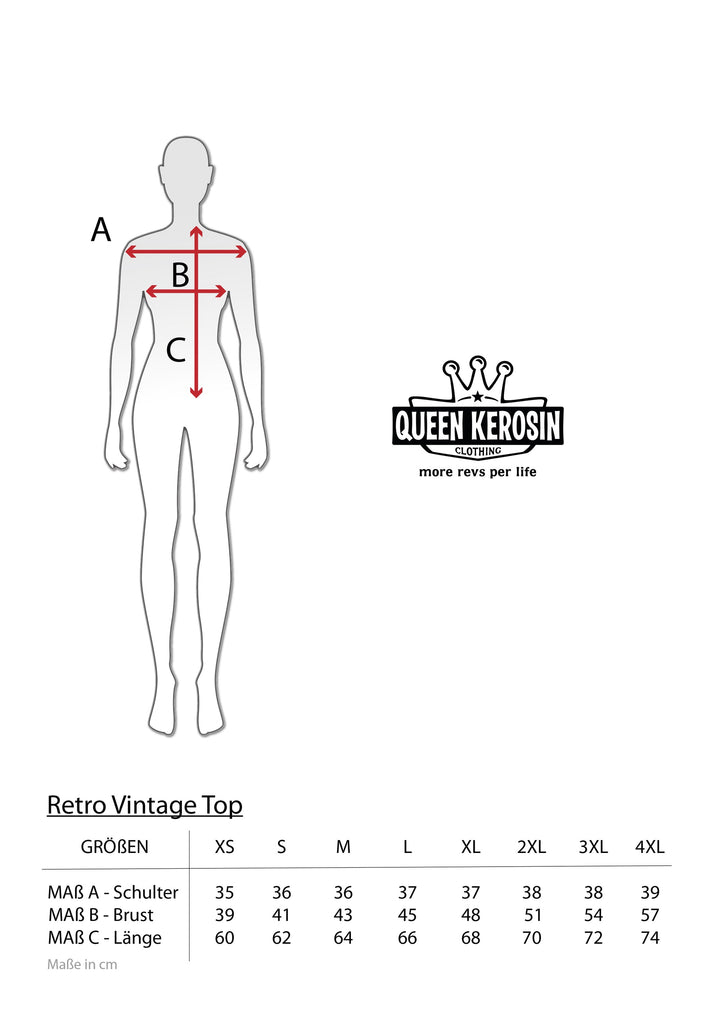 Queen Kerosin Blusentop Online Shopping