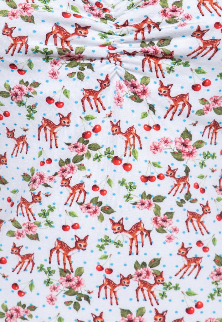Queen Kerosin Top «Deer» Valentinstagsangebot