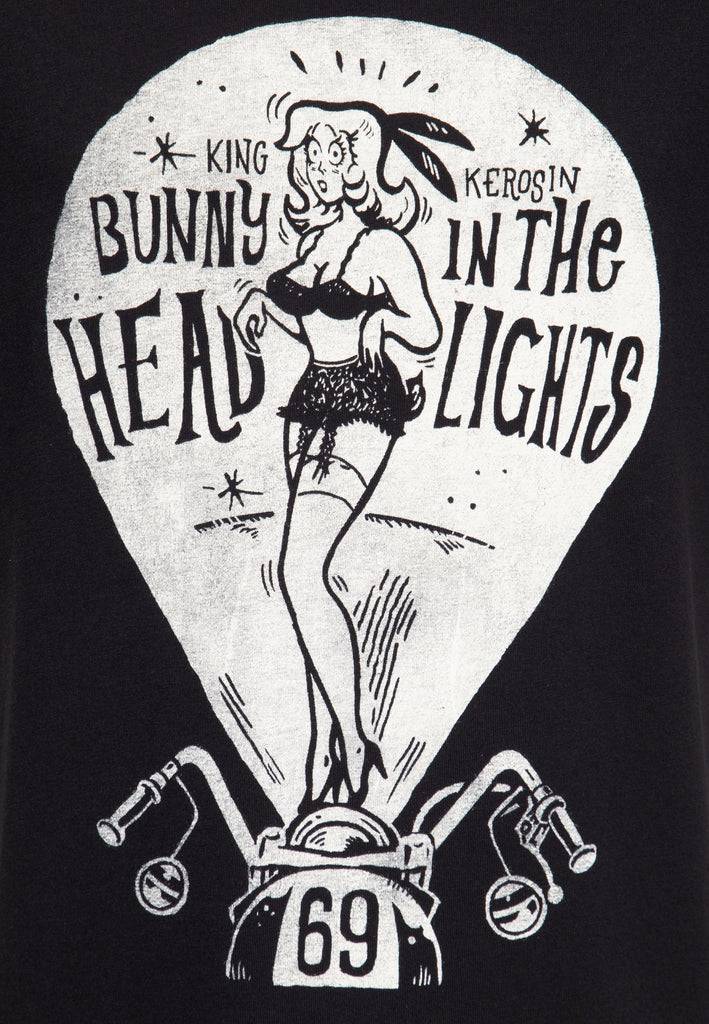 Queen Kerosin Classic T-Shirt «Bunny in the Headlights» Zeitlich begrenztes Angebot