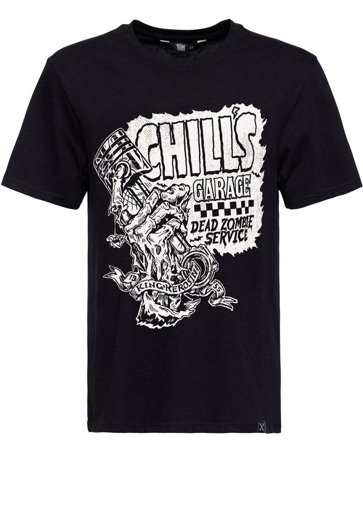 Queen Kerosin Classic T-Shirt «Chills Garage» Blitzangebot