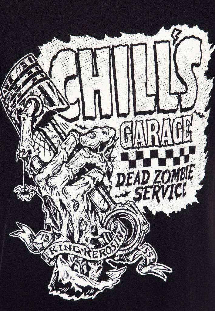 Queen Kerosin Classic T-Shirt «Chills Garage» Blitzangebot