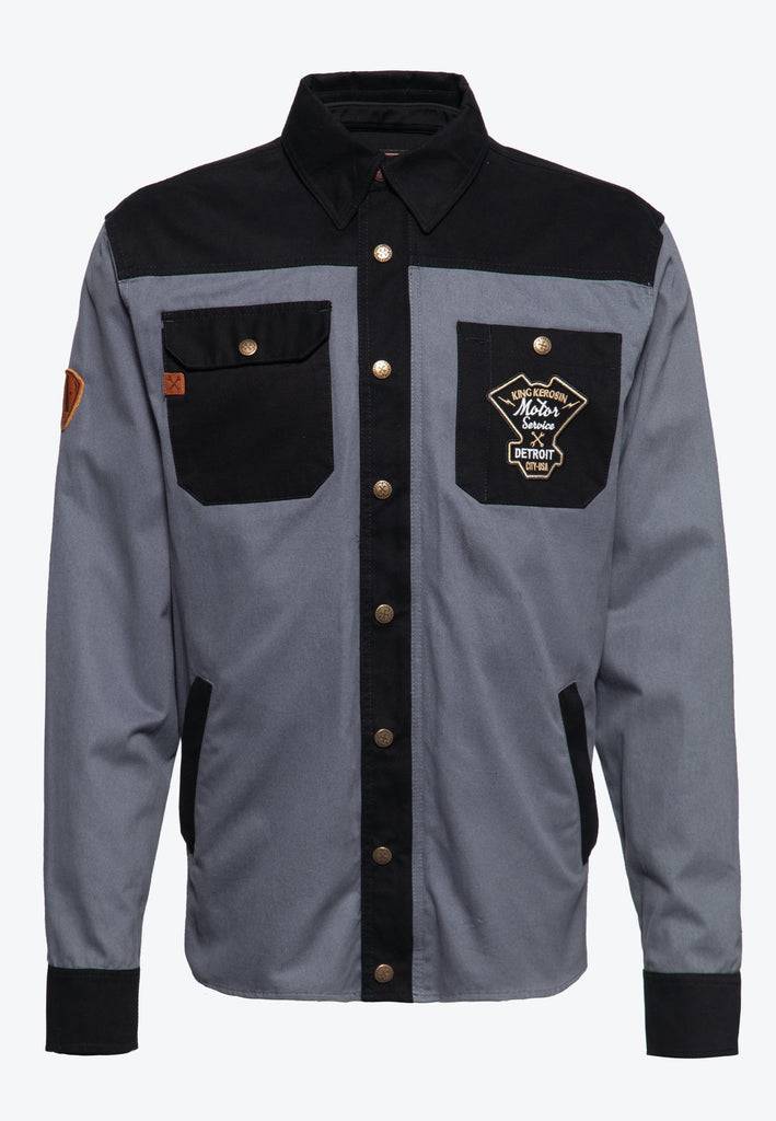 Queen Kerosin Funktionshemd «K.K. Adventure Gear - Motor Service» Sonderangebote