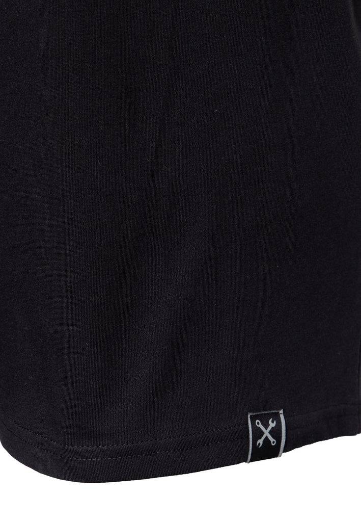 Queen Kerosin T-Shirt mit Print in der Front «Red Baron» Tiefpreis