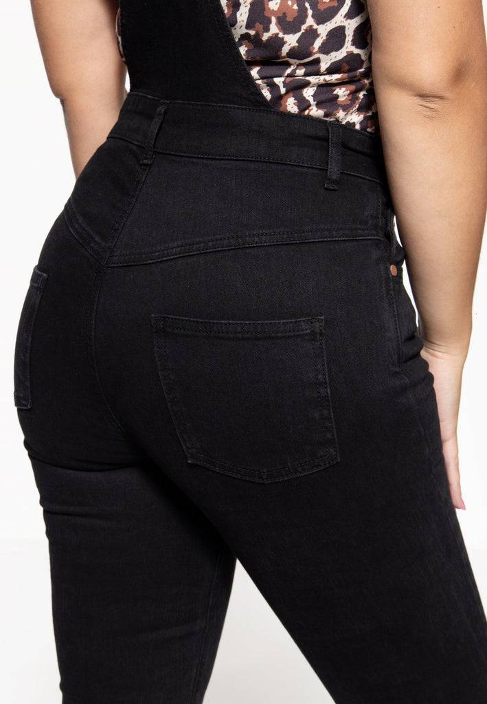 Queen Kerosin Latzjeans «Dina» Kostenloser Versand international