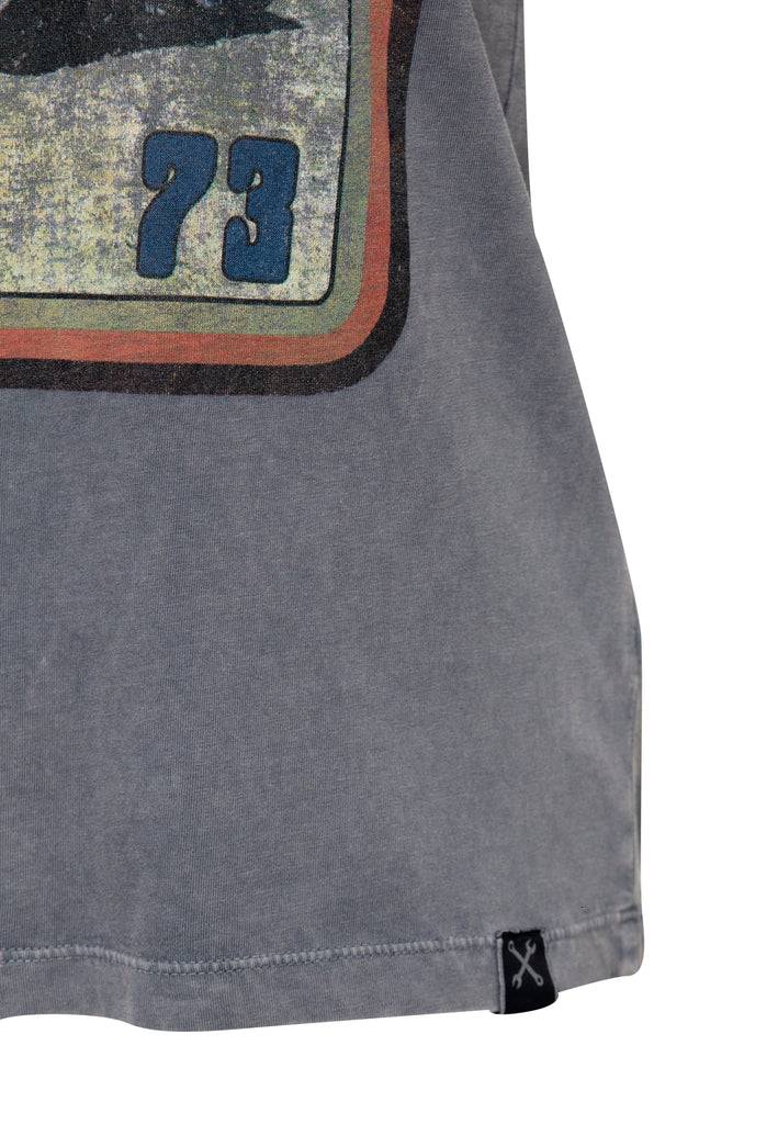 Queen Kerosin Acidwash T-Shirt «Arizona Queen» Verkauf
