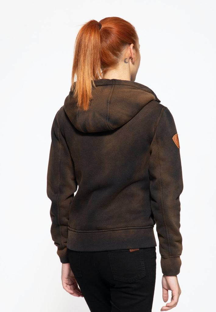 Queen Kerosin Outdoor Sweatjacke «Q.K. Adventure Gear» Limitierter Zeitrabatt