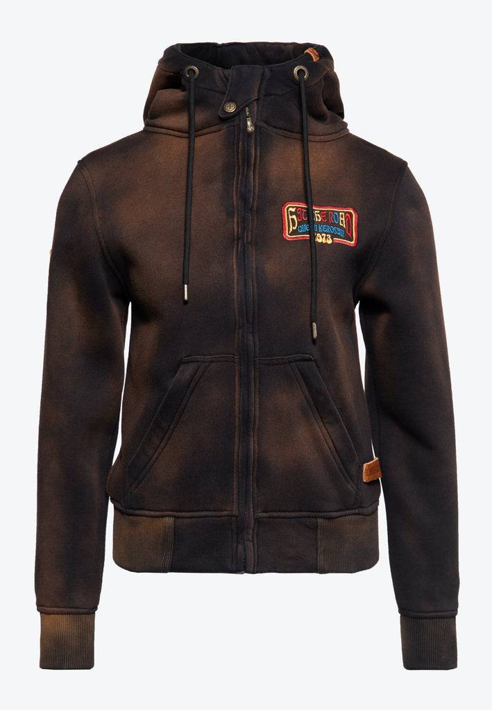 Queen Kerosin Sweatjacke «Hit the Road Queen» Versandkostenfrei