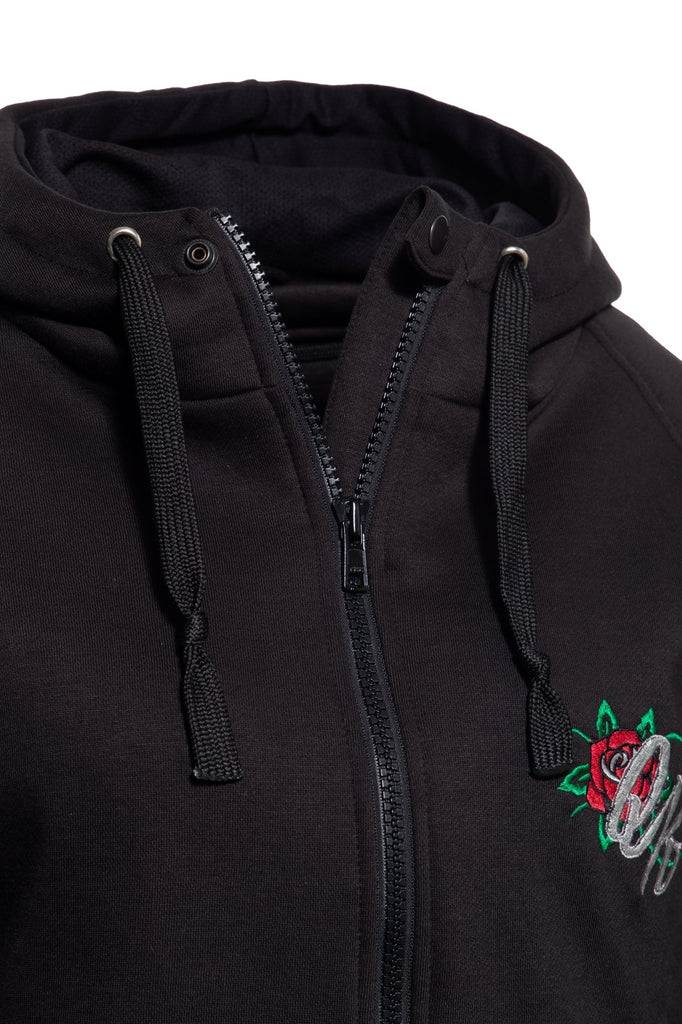 Queen Kerosin Funktions-Sweatjacke mit separatem Softshell-Innenfutter «Queen of the Road» Großer Ausverkauf