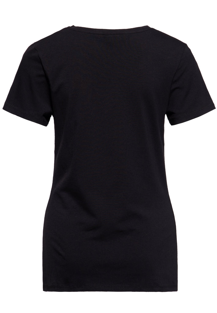 Queen Kerosin Print T-Shirt «I am so Retro» Lagerräumung