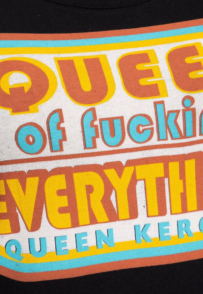 Queen Kerosin Print T-Shirt «Queen of Everything» Exklusive Angebote