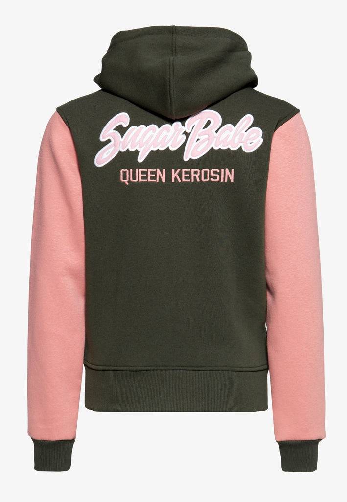 Queen Kerosin Sweatjacke «Sugar Babe» Letzte 2 Tage