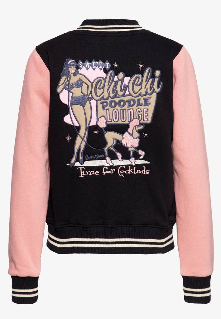 Queen Kerosin College Sweatjacke «Chi Chi» Zeitbegrenzte Promotion