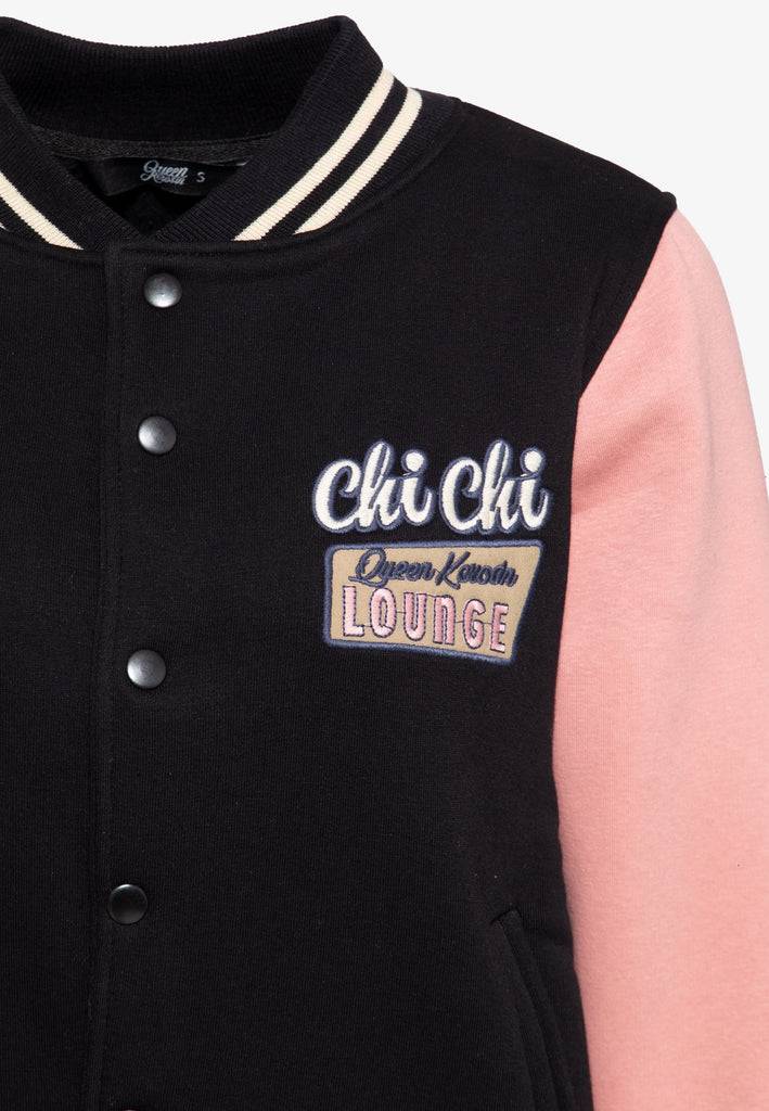 Queen Kerosin College Sweatjacke «Chi Chi» Zeitbegrenzte Promotion