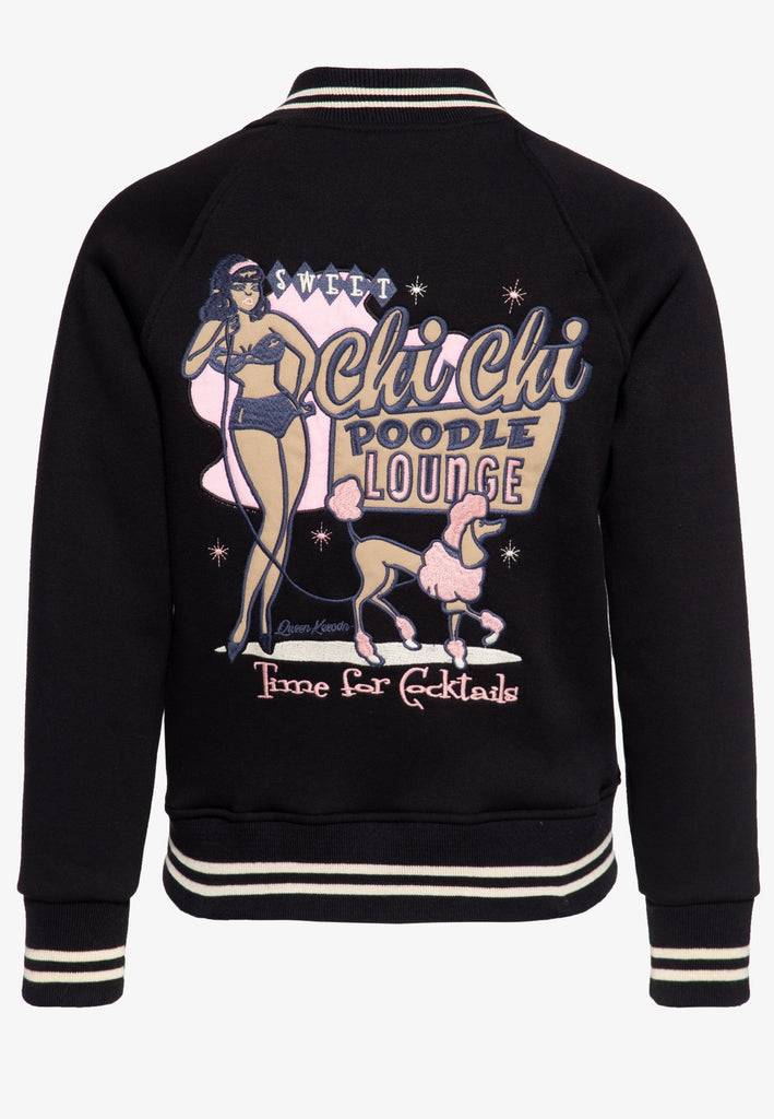 Queen Kerosin College Sweatjacke «Chi Chi» Bis zu 50% Rabatt