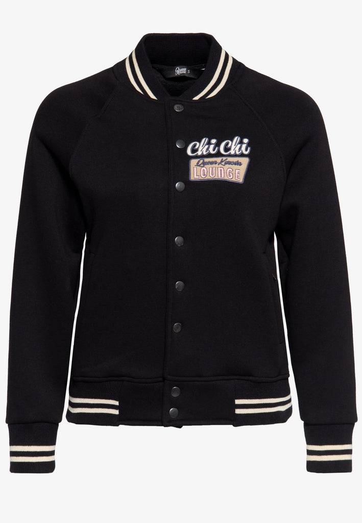 Queen Kerosin College Sweatjacke «Chi Chi» Bis zu 50% Rabatt