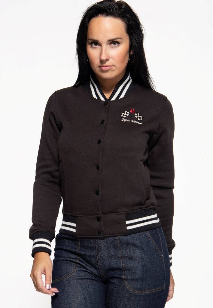 Queen Kerosin College Sweatjacke «Motor Service Queen» Bis zu 60% Rabatt