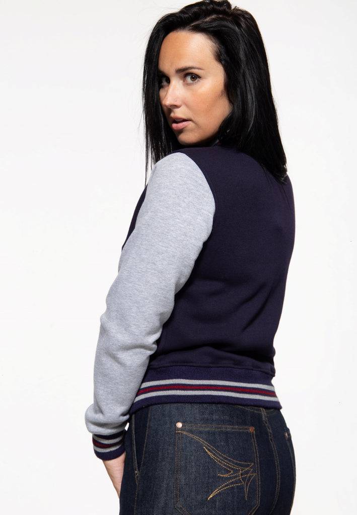 Queen Kerosin College Sweatjacke «Queen CA» Nur für heute