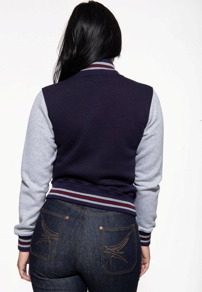 Queen Kerosin College Sweatjacke «Queen CA» Nur für heute