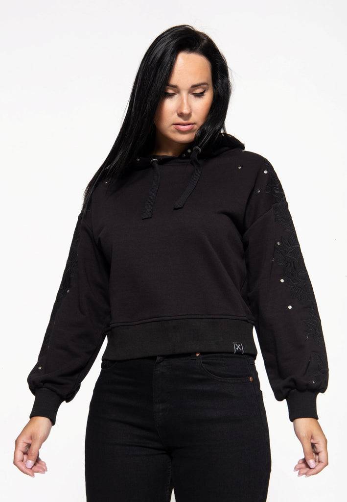 Queen Kerosin Hoodie «Rose Face»