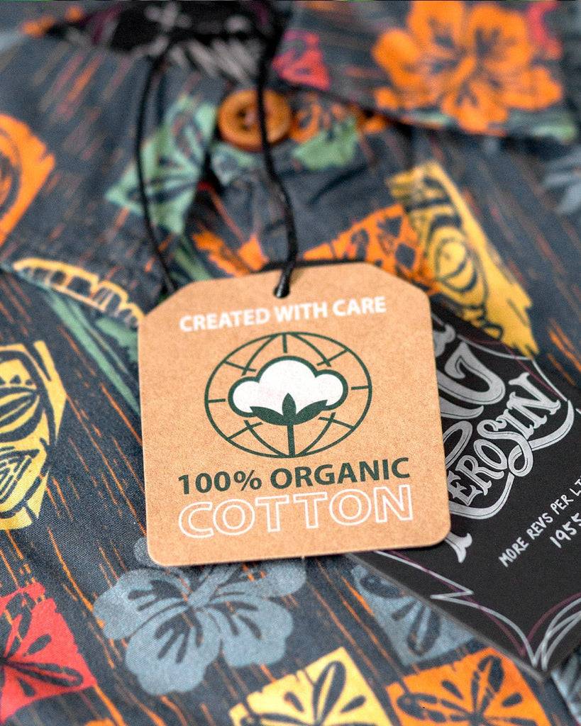 Queen Kerosin Allover Printed Hemd «Tiki's» Kostenloser Versand international