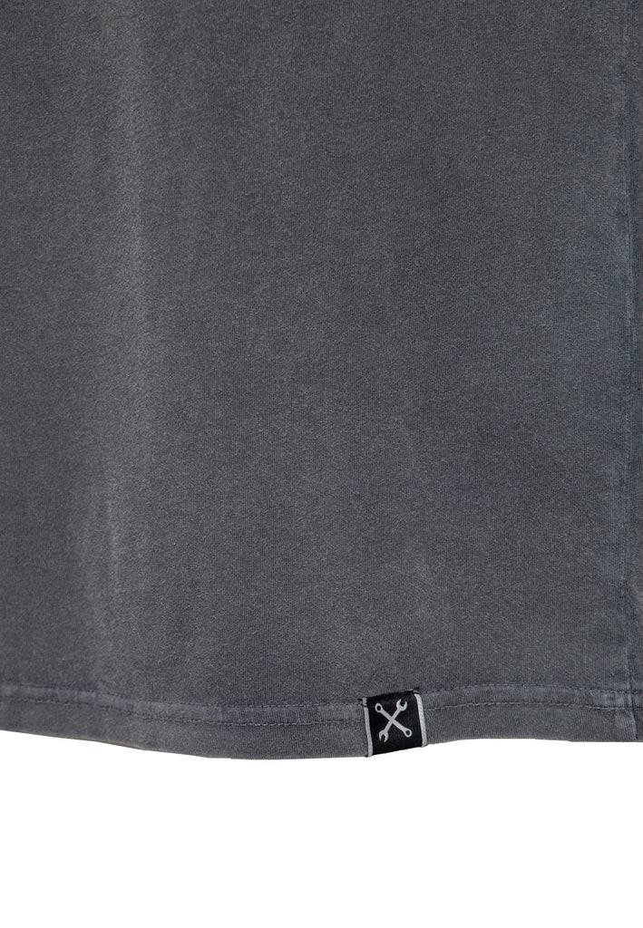 Queen Kerosin Classic T-Shirt Acid washed Im Verkauf