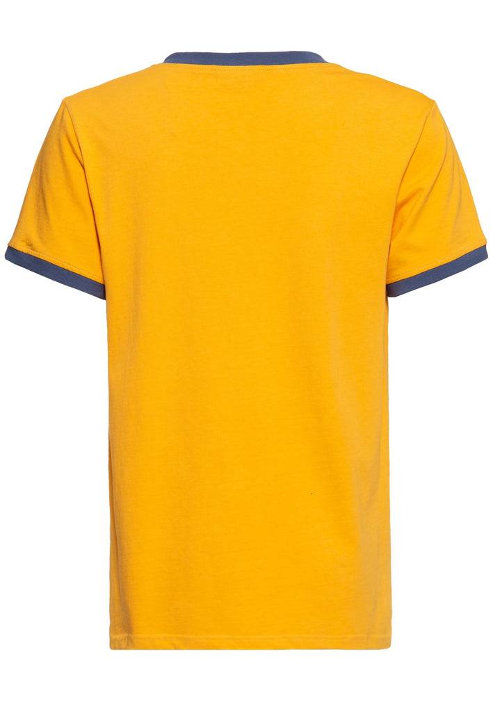 Queen Kerosin Oldschool Ringer T-Shirt «Hot Dog» 2025