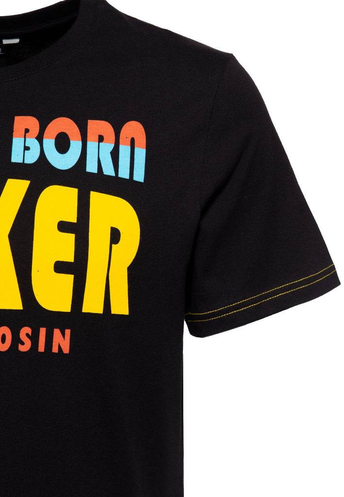 Queen Kerosin Classic Print T-Shirt «Badass» Outlet