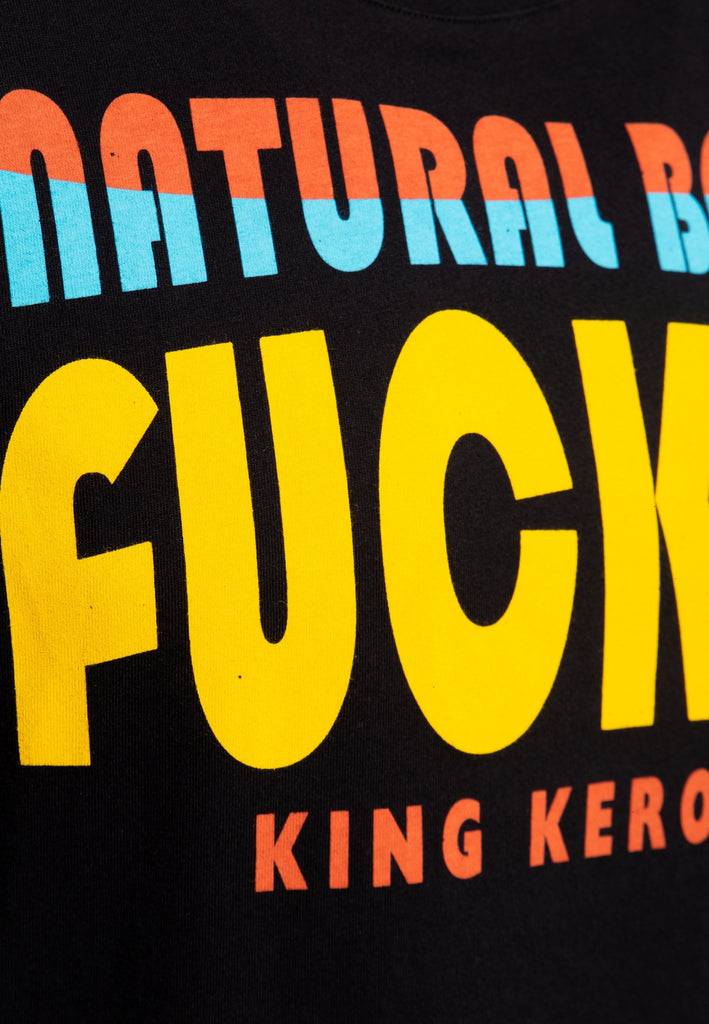 Queen Kerosin Classic Print T-Shirt «Badass» Outlet