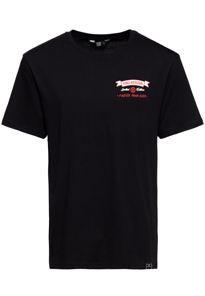 Queen Kerosin Classic T-Shirt «Motorway Oils» Auslauf