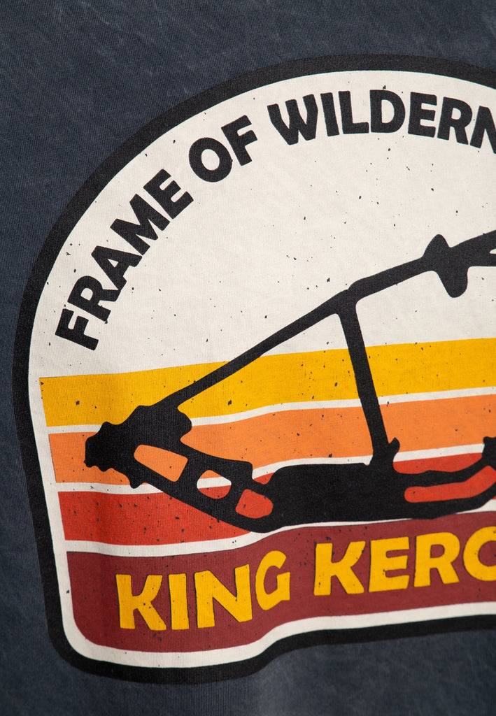 Queen Kerosin Acid wash Longsleeve «Frame of Wilderness» Sonderangebot