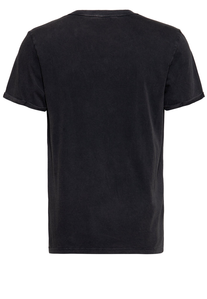 Queen Kerosin Acidwash T-Shirt «Born to fuck» Günstig kaufen