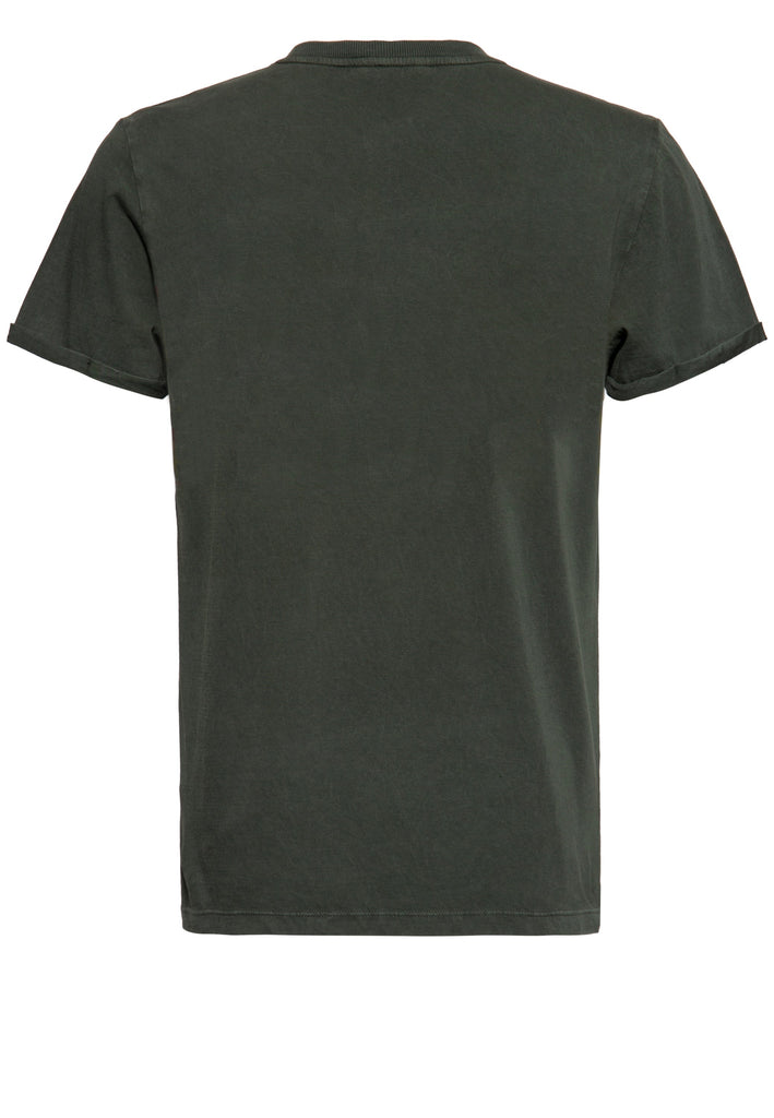 Queen Kerosin Acidwash T-Shirt «CA Bear» Flash Sale
