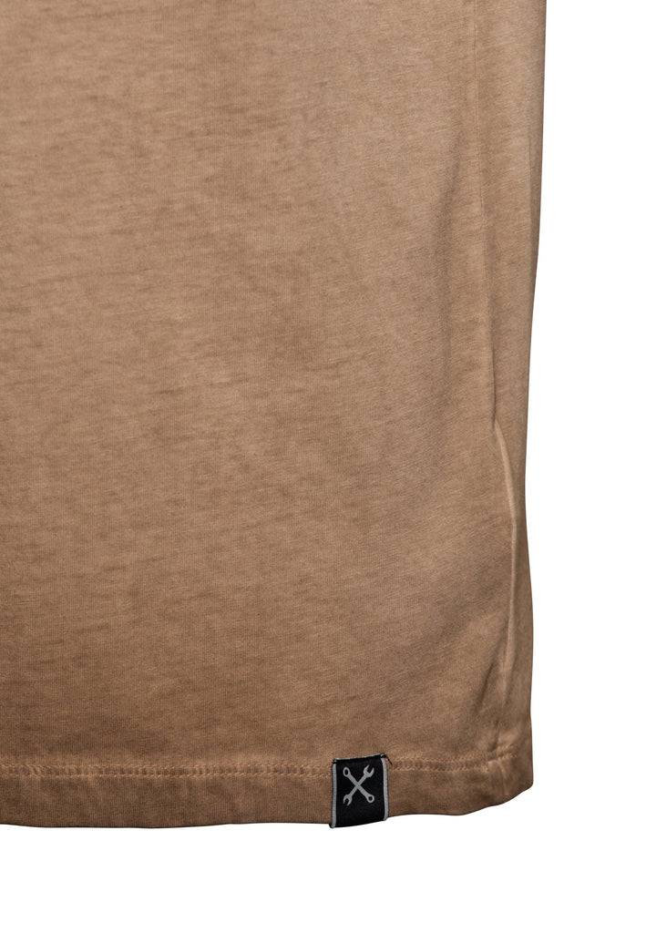 Queen Kerosin Oilwash T-Shirt «Motor State California» Begrenztes Angebot