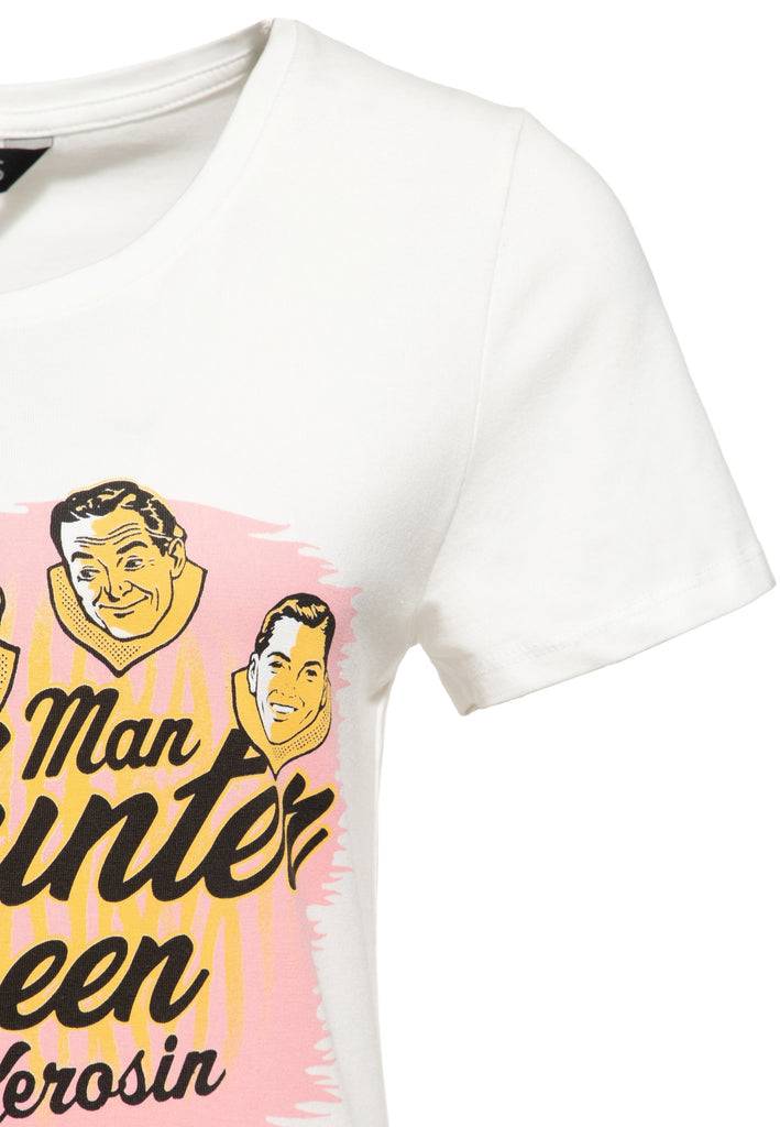 Queen Kerosin Classic T-Shirt «Man Hunter» Muttertagsangebot