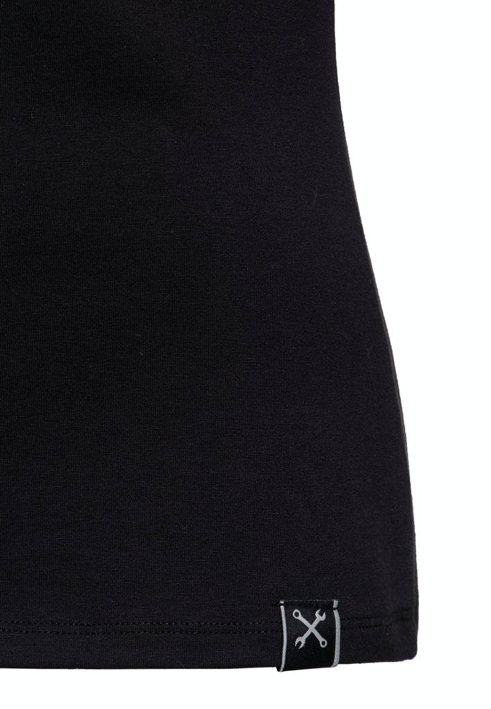 Queen Kerosin Print T-Shirt «Lucky» Lagerräumung