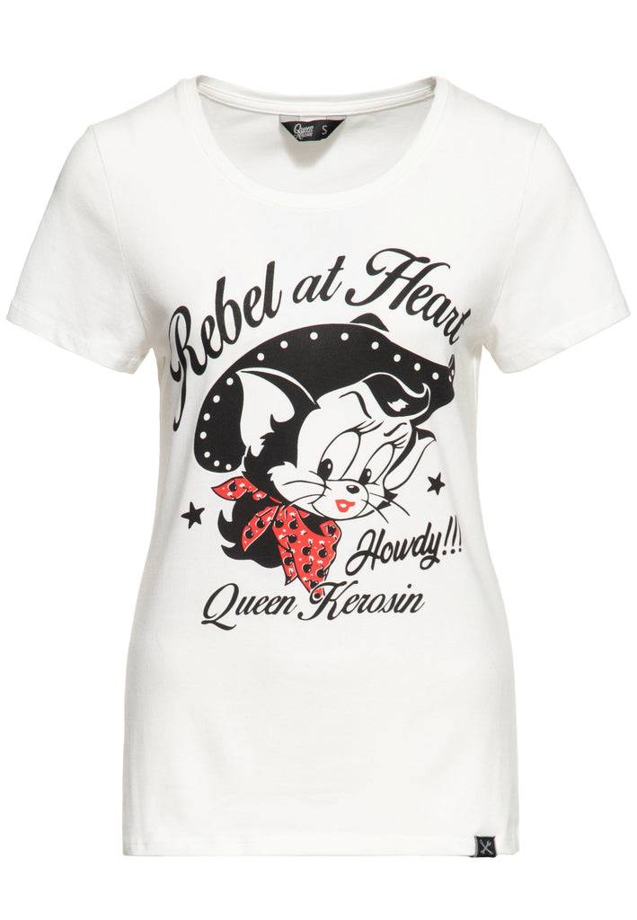 Queen Kerosin T-Shirt «Howdy» Online Outlet