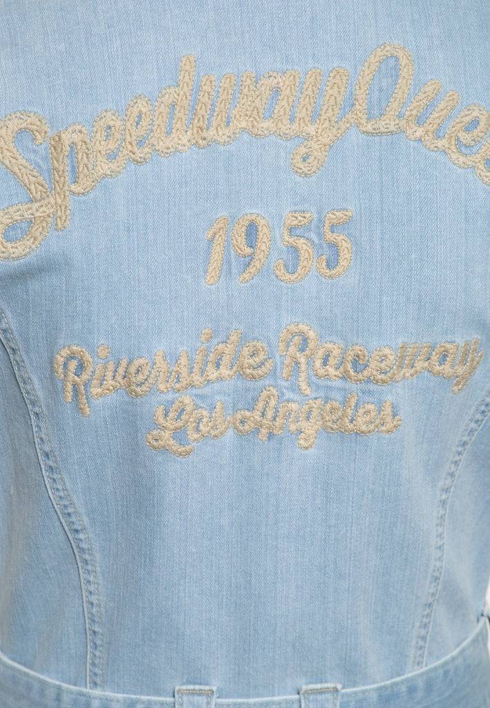 Queen Kerosin 50s Swing Kleid «Speedway Queen» Kostenlose Rückgabe