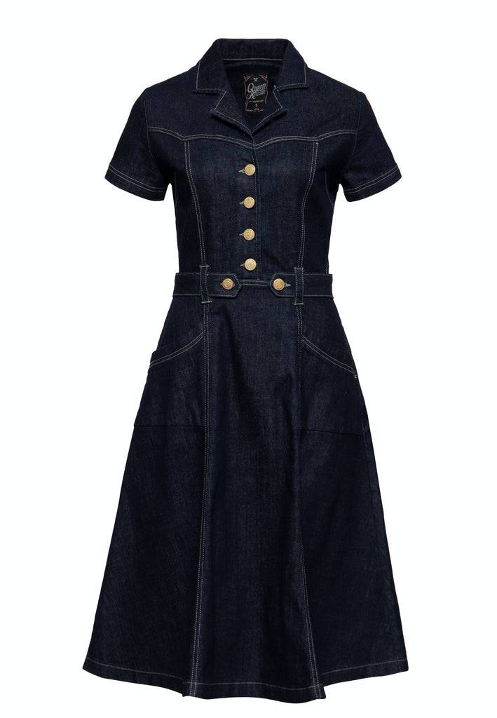 Queen Kerosin Western Swing Kleid
