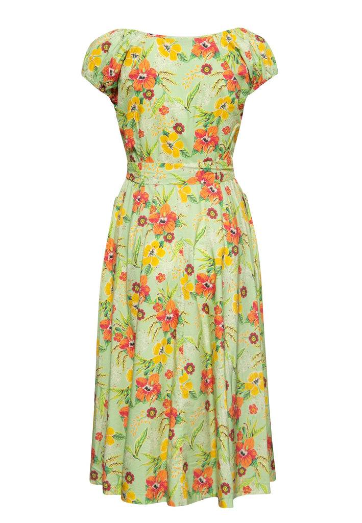 Queen Kerosin Swing Kleid «Hibiskus» Bis zu 60% Rabatt