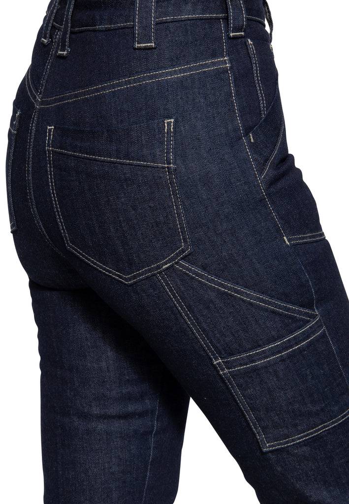 Queen Kerosin 50s Workwear Denim Pants Super Rabatt