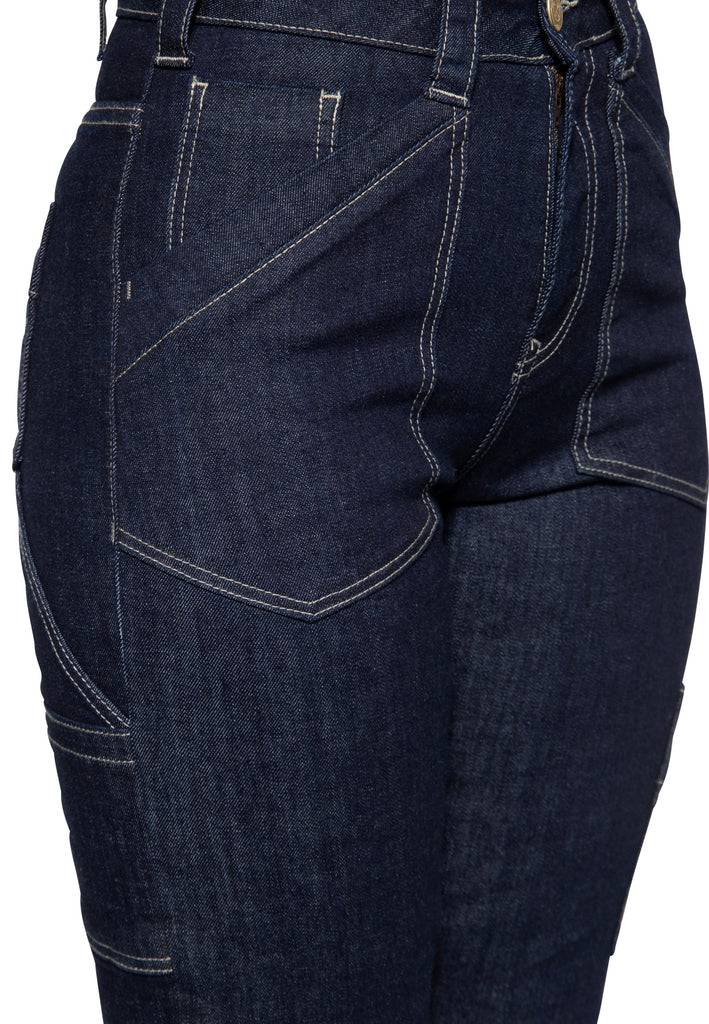 Queen Kerosin 50s Workwear Denim Pants Super Rabatt