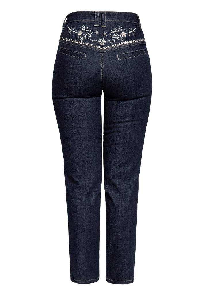 Queen Kerosin 50's Fit Western Jeans Riesige Rabatte