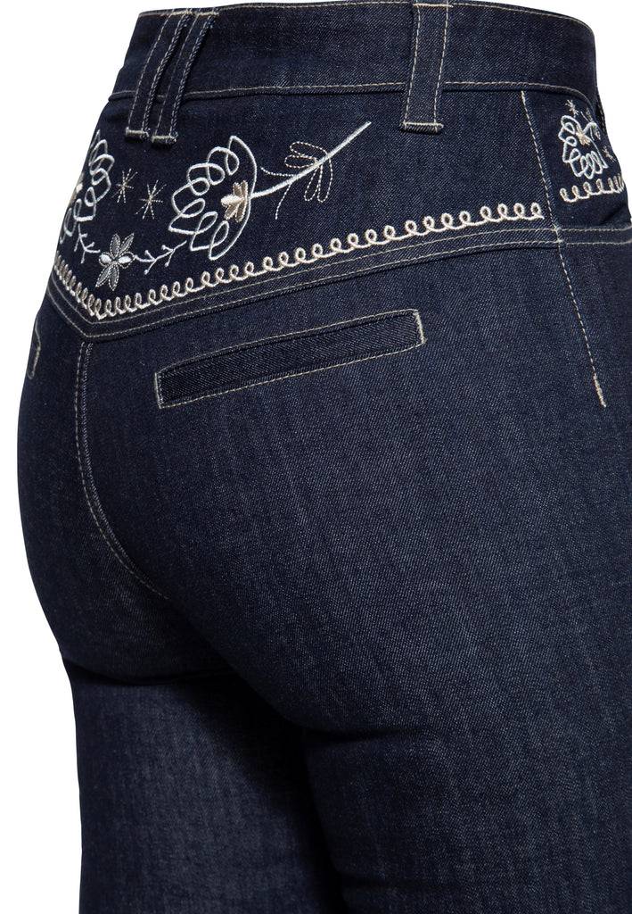 Queen Kerosin 50's Fit Western Jeans Riesige Rabatte