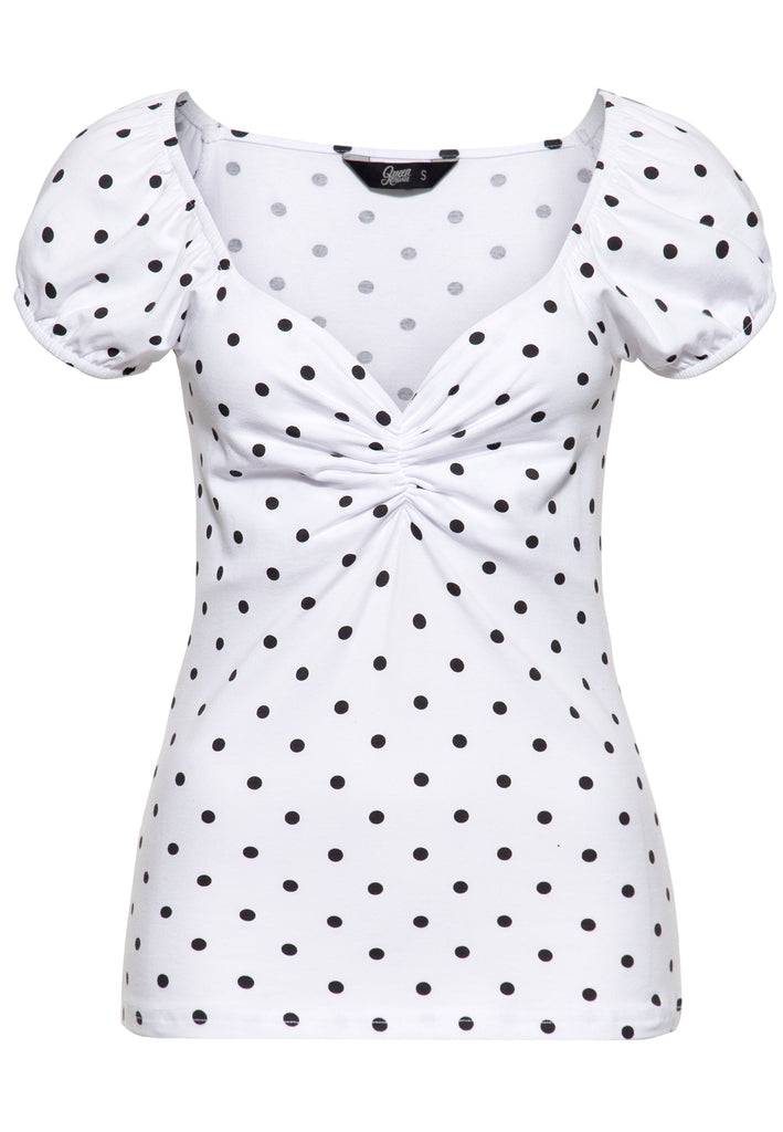 Queen Kerosin T-Shirt mit Polka-Dots Speichern exportieren