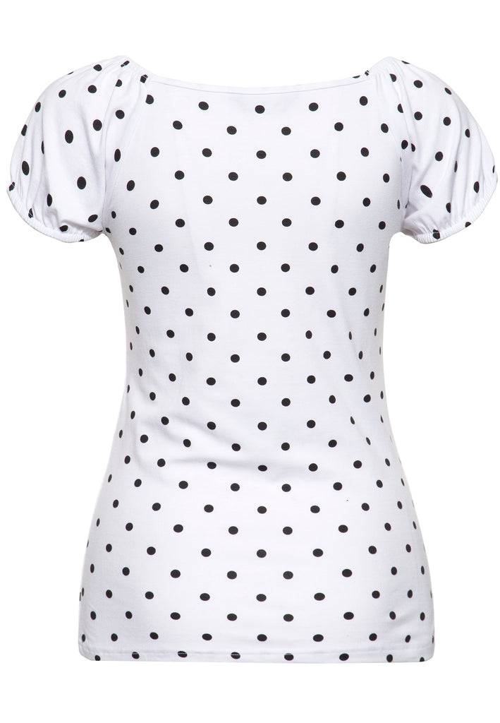 Queen Kerosin T-Shirt mit Polka-Dots Speichern exportieren