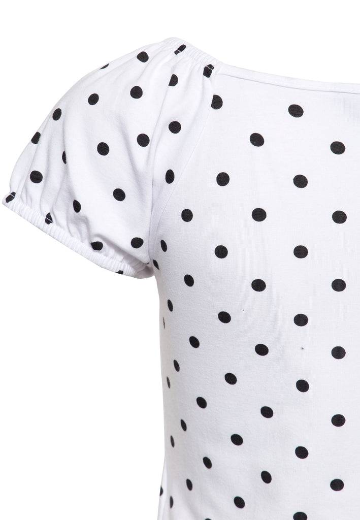 Queen Kerosin T-Shirt mit Polka-Dots Speichern exportieren