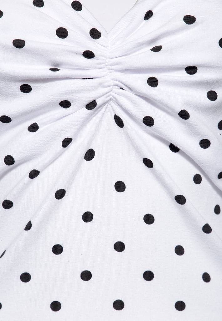 Queen Kerosin T-Shirt mit Polka-Dots Speichern exportieren