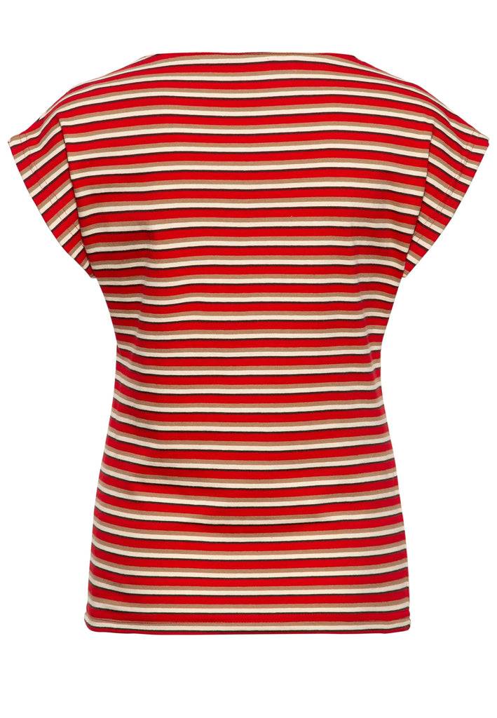 Queen Kerosin T-Shirt mit U-Boot Ausschnitt Black Friday Preise