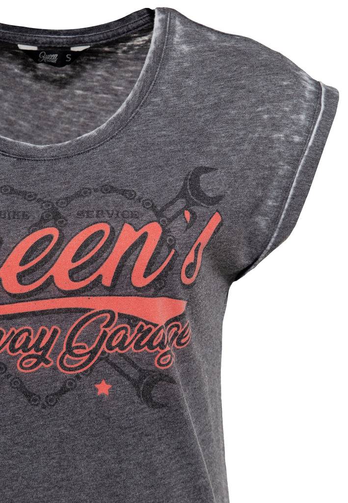 Queen Kerosin T-Shirt «Queen's Speedway Garage» zollfrei